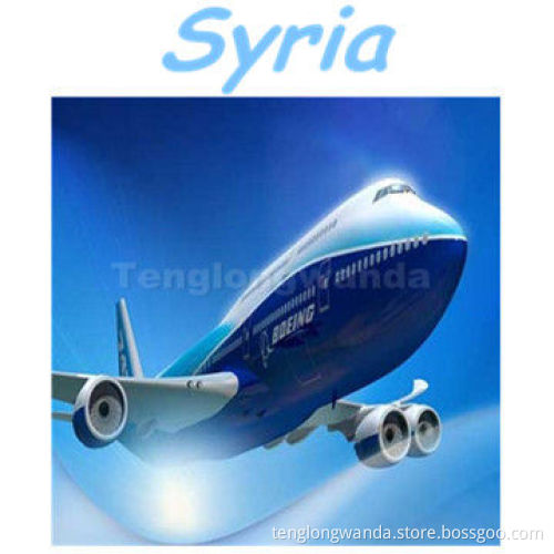 Air Freight Forwarder to Damascus DAM of Syria from Hong Kong Beijing
